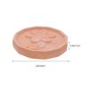 Angoily 2pcs Food-safe Terracotta Brown Sugar Saver Discs Reusable Humidifying Stones for Moisture Balance in Sugar Jars Cookie and Cracker Storage Natural Clay Moisture Absorber for view 2