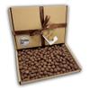 Chewing Nuts Sweets Gift Box Hamper For Any Occasion (Kraft Box, Brown Ribbon) view 1