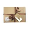 Chewing Nuts Sweets Gift Box Hamper For Any Occasion (Kraft Box, Brown Ribbon) view 2