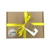 Foam Bananas Sweets Gift Box Hamper For Any Occasion (Kraft Box, Yellow Ribbon) view 2