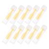 Gatuida 12Pcs Silicone Contact Applicators Soft Reusable Removers Hollow Design Safe for Hard Lenses Comfortable Eye Care Kit view 1