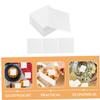 ARTSEWPLY 100pcs Food Grade Plant Fiber Moisture Absorbing Sheets Transparent Film Food Drying Desiccant for Cookie Jars Chips Containers Home Multifunctional Moisture Control view 3