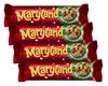 Maryland Chocolate Chip & Hazelnut Cookies Bundle | Perfect afternoon tea cookies | Chocolate Biscuits | Perfect biscuits for gifting | Biscuits for HIM & HER | Available for Hampers (200g x 4 packs) view 1