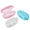 Warmhm Silicone Baby Finger Toothbrush Reusable and Easy to Store Oral Care Brush 3pcs and Fits Easily in Baby Bag for Infant and Toddler for Travel view 1