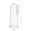 Warmhm Silicone Baby Finger Toothbrush Reusable and Easy to Store Oral Care Brush 3pcs and Fits Easily in Baby Bag for Infant and Toddler for Travel view 2