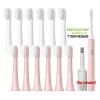 6/12Pcs Replacement Brush Heads Compatible for T100 Mes603 Electric Toothbrush Vacuum Soft Bristle Suitable Nozzles(T100-WH6 PK6) view 2