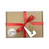 Jelly Babies Sweets Gift Box Hamper For Any Occasion (Kraft Box, Red Ribbon) view 2