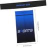 ABOOFAN Blue Ice Silk Fiber Sports Arm Guard and Face Protection Equipment with Anti-skid and Lower Skin Temperature Features, Lightweight Sunblock Sleeve for Outdoor Running and Cycling view 2