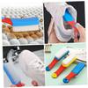 VICASKY Shoe Cleaning Brushes and Easy to Grip Plastic Handles 6pcs with Flexible Bristles for Washing Shoes and Clothes, Suitable for Kitchen and Toilet Use view 3