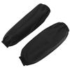 Baluue 2 Pairs Extra Long Waterproof Oilproof Arm Sleeves Oversleeves for Kitchen Cleaning Car Washing Gardening Work Forearm Protectors Black view 1