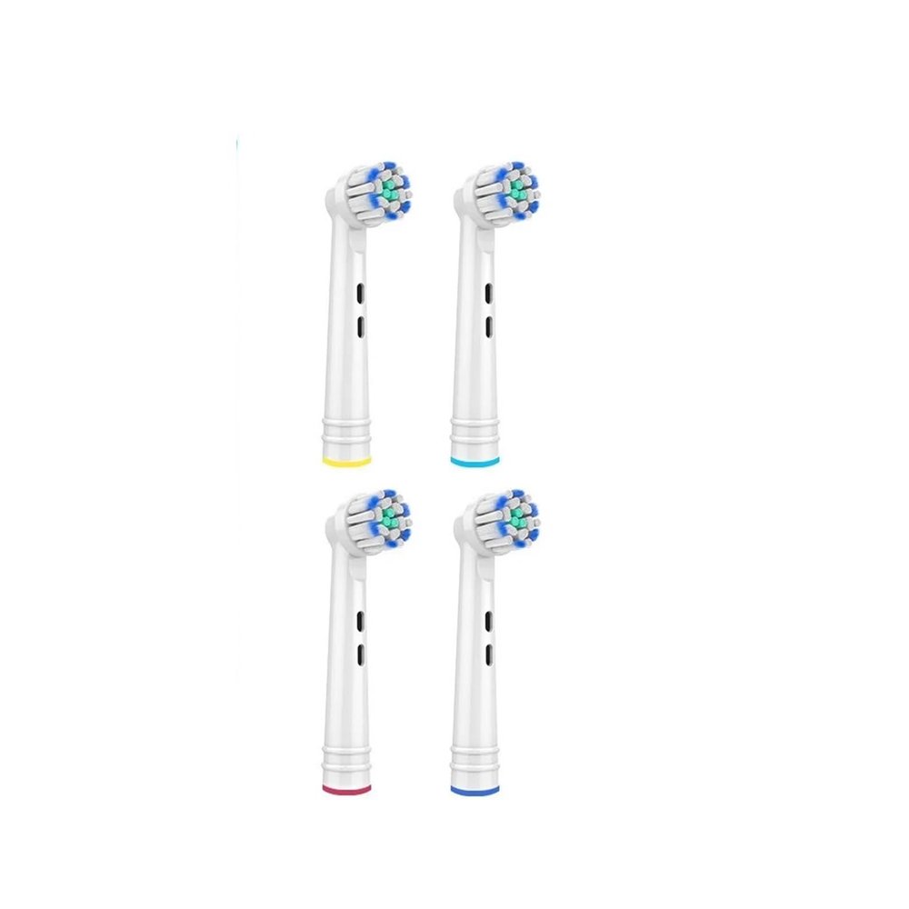 4 Pcs/Pack Replacement Brush Heads for Electric Toothbrush Head Soft Bristles Nozzles Tooth Brush Head Oral Clean Care(EB60-P)