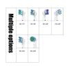 4 Pcs/Pack Replacement Brush Heads for Electric Toothbrush Head Soft Bristles Nozzles Tooth Brush Head Oral Clean Care(EB60-P) view 4