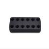 Interdental Brush Holder (Compatible with TePe) Compact Bathroom Oral Care Stand - 25+ Colours - Red (Pearl) - 1x view 1
