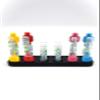 Interdental Brush Holder (Compatible with TePe) Compact Bathroom Oral Care Stand - 25+ Colours - Red (Pearl) - 1x view 2