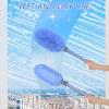 Microfiber Duster - 180 Degree Adjustable Washable Bendable Spider Web Brush Ceiling Cleaning Kit | Cleaner for Wet or Dry Cobweb Ceiling Fan Floor Car Blind Home view 2