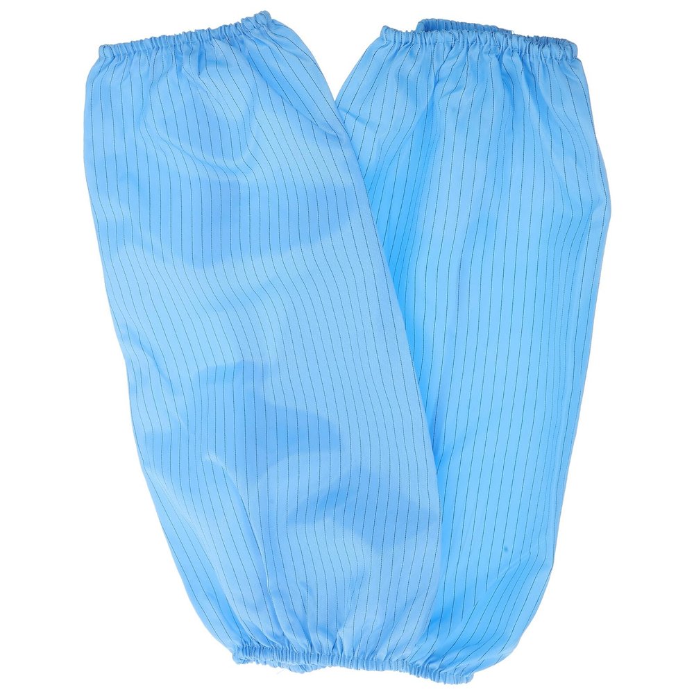 ADOCARN 2pcs Static Oilproof Arm Sleeves Reusable Oversleeves Soft Breathable Forearm Protectors for Factory Workshop Use Washable Covers