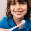 Hoement Children's Toothbrush with White Non-Slip Handle and Soft Bristles, Kid Toothbrush with Storage Bucket, Safe for Kids Teeth, Tooth Care Tool for Children Aged 2 to 12 view 3