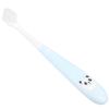 PLAFOPE Children's Soft Manual Toothbrush with Non-Slip Handle and Safe Bristles for Kids Aged 2-12, Includes Convenient Storage Bucket, Made of Sturdy PP and TPR Materials view 1
