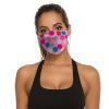 BVKWNTSA Reusable Respirator Face Mask with Filter - Crazy Pink Polka Dots Printed Breathable Cotton Dust/Paint Safety Cover, Adjustable Ear Straps & Nose Wire view 4