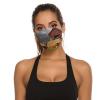 BVKWNTSA Reusable Respirator Face Mask with Filter - Farm with Deer Printed Breathable Cotton Dust/Paint Safety Cover, Adjustable Ear Straps & Nose Wire view 4
