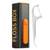 Floss Pick Dispenser - Refillable Flossing Box, Interdental Pick Holder, Smart Mouth Care Organizer, Compact Hygiene Case | with 10 Floss Picks for Travel Bag Home Bathroom and Personal Cl view 1