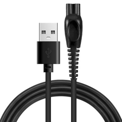 1 Pcs 5V Cable for Philips One Blade Charger,Portable,Shaver Charger,Compatible with S1112,S1113,S1115,S1118,S1213,S2306,S2313,S5831,S5832,S5830,S5835,S5836,S7832,S7836,S7837,PQ888,PQ889(Black)