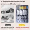 30Pcs Reusable Aluminum Foil Sealable Storage Bags, Stand Up Foil Sealable Freezer Bags with Label and Zip Lock, Aluminum Foil Bags for Food, Vegetable, Fruit, Meat, Bread (S+M+L) view 4