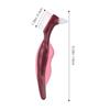 PHENOFICE 3pcs Double-Head Denture Cleaning Brush Hard Bristles Ergonomic Non-Slip Handle for False Teeth and Retainer Care Angled Heads view 2