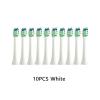 10PCS Replacement Brush Heads for HX6930 HX6064 Electric Toothbrush Vacuum Soft Bristle Nozzles(10White) view 2