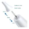 10PCS Replacement Brush Heads for HX6930 HX6064 Electric Toothbrush Vacuum Soft Bristle Nozzles(10White) view 4