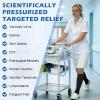 Beister 20-30 mmHg Knee High Compression Socks for Women Men Calf Varicose Veins view 4