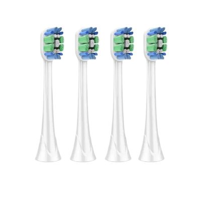 4 PCS Electric Toothbrush Replacement Head Tooth Brush Heads for HX3/6/9 Series Soft Bristles Nozzles(BL553)