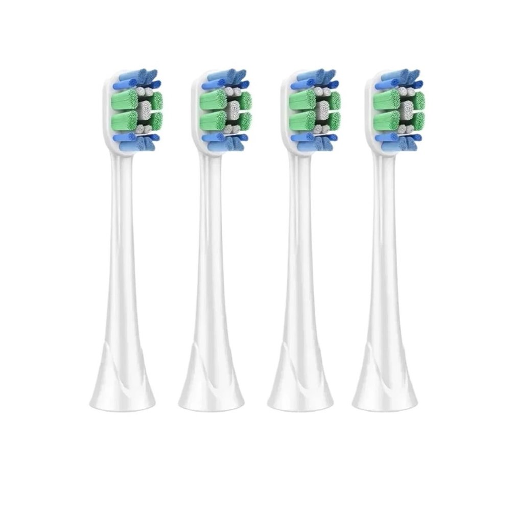 4 PCS Electric Toothbrush Replacement Head Tooth Brush Heads for HX3/6/9 Series Soft Bristles Nozzles(BL553)