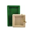 QXDZSW Flannelette Jewelry Tray Ring Storage Display Tray Necklace Glasses Watch Display Props view 3
