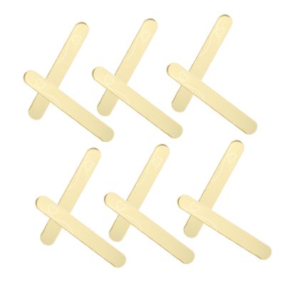 VINTORKY 20pcs Acrylic Ice Pop Sticks for DIY Craft, Multi-Functional and Reusable Ice Cream Lollies Accessories, Creative and Delicate Design for Birthday and Boys and Girls Crafts