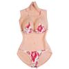 YAPOKCDS Silicone Bodysuit Swimming Suit Female Full Body Silicone Bodysuit Style C-G Cup for Crossdressers DragQueen view 1