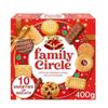 Christmas 3 x Family Circle Biscuit Assortment 400g Classic Variety Biscuit Pack Suitable for Vegetarians - MVit view 2