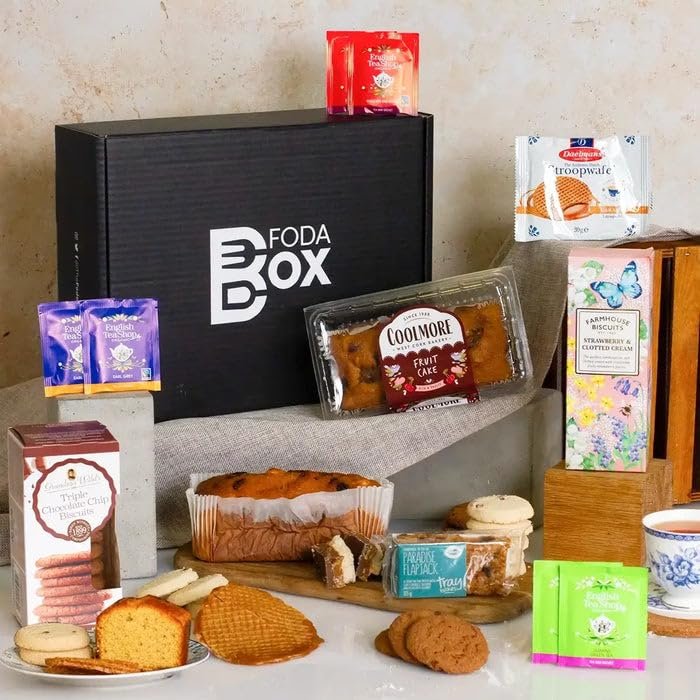 Luxury Afternoon Tea Hamper for 2 Set Tea Gift Set for Men and Women
