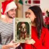 Christmas | 2D Acrylic Flat Dog Ornaments, 24 Day Countdown Pendants to Christmas | For Home, Office, School, Living Room, Bedroom, Terrace, Garden, Yard view 4