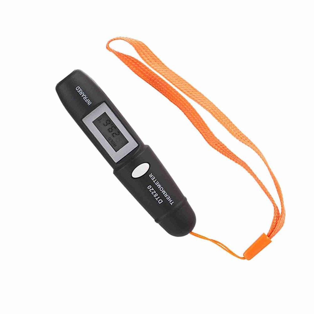 CHICIRIS Mini Infrared Thermometer with Data Hold Function, LCD Display Thermometer for Difficult to Access Surfaces, Non for Refrigeration