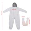 CHICIRIS Beekeeping Suit Gloves, Soft & Breathable Protective Equipment Jumpsuit, Compact Hat Design to Keep Bees Away, Elastic Waist, Wrists, Ankles, Essential for Bee Farmer, Includes Gloves (XL) view 2