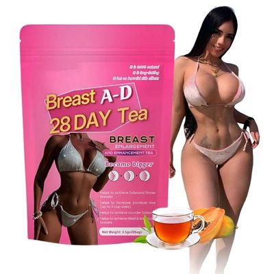28 Day Natural Herbal Breast Enhancement Tea - A To D Cup Bust Firming & Lifting Herbal Tea For Women(2PCS)