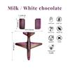 Chocolate Airplane Gift Box | Handmade 3D Milk Chocolate Plane | Gift Box for Travel or Aviation Lovers view 2