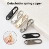 10Pcs 10 Quick Fixes: Replace Zipper Pulls, Repair Broken Sliders, DIY Sewing Tools for Suitcase Zippers(Silver) view 2