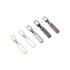 10pcs Universal Detachable Metal Zipper Pulls Instant Repair DIY Sewing Tool Suitable for Luggage, Bags, and Clothing(Gray) view 1