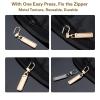 10pcs Universal Detachable Metal Zipper Pulls Instant Repair DIY Sewing Tool Suitable for Luggage, Bags, and Clothing(Gray) view 4