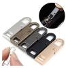 10pcs Metal Zipper Pulls Replacement Tabs Quick Fix DIY Sewing Parts for Use On Clothing and Wallets(Black) view 2