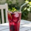 SIPS BOTANICA Hibiscus Loose Petal Tea | 50 Grams Premium Quality Flower Petals | Served Hot, Iced Tea, Cocktails Or Mocktails view 4