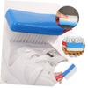 MOLUCKFU 6pcs Shoe and Laundry Scrubbing Brush Set with Stiff Bristles, Plastic Handle, Household Cleaning Tools for Shoes and Clothes, Sturdy Cleaning Accessory for Home Use view 3