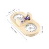Alasum Dual Dial Sauna Thermometer & Hygrometer With 15 Minute Wood Sand Timer - Precise Indoor Sauna Room Temp Humidity Monitor - Steam Room Accessory For Home And Spa view 4
